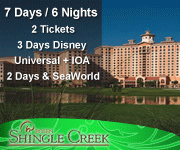 Ultimate Orlando Theme Park Vacations at Shingle Creek Resort